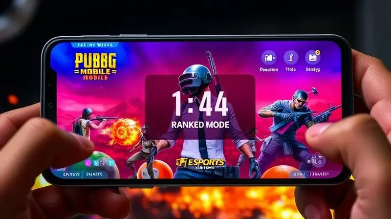 Pantalla de PUBG Mobile en modo competitivo