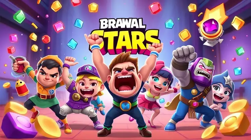 Personajes de Brawl Stars celebran con energía