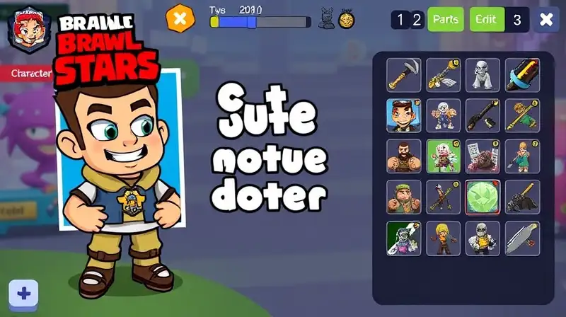 Perfil personalizado de Brawl Stars colorido y dinámico