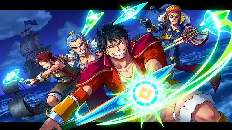 Personajes legendarios de One Piece en batalla