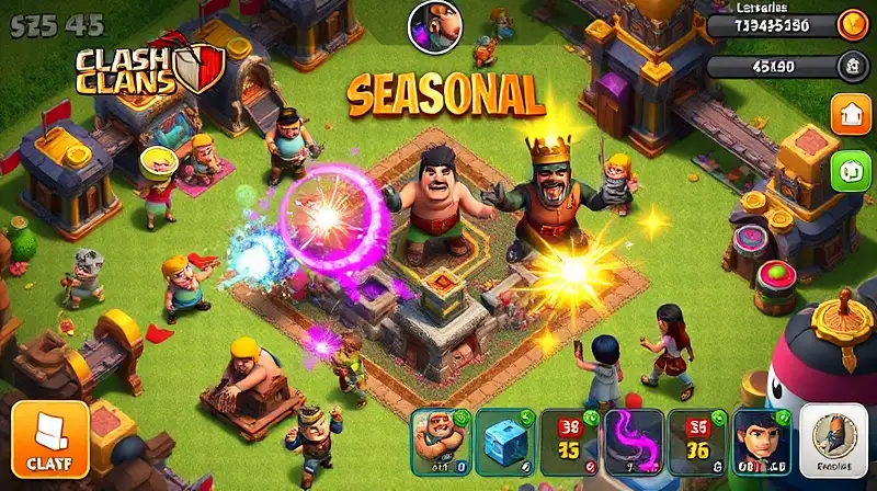 Batalla clan Clash of Clans