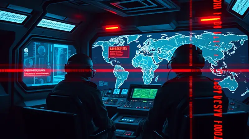 Tripulantes de Among Us en panel espacial