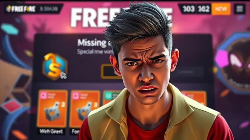 Jugador frustrado pierde recompensas en Free Fire