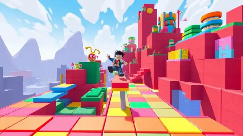 Roblox Studio crea niveles coloridos y desafiantes