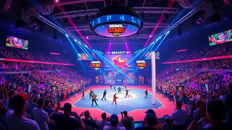 Arena de esports con intensa competencia tecnológica