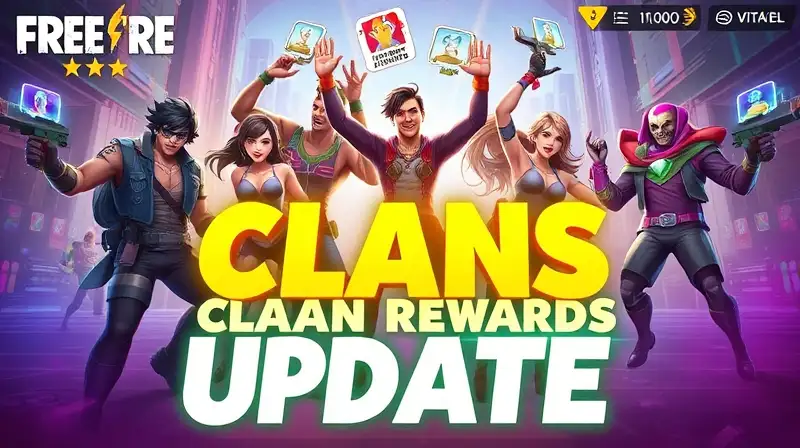 Actualización de recompensas vibrante en Free Fire
