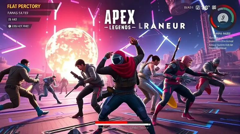 Pantalla de juego Apex Legends con ranking