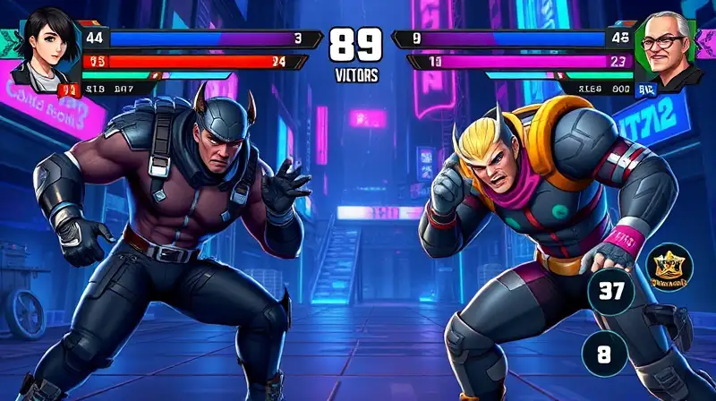 Personajes de Farlight 84 en batalla futurista