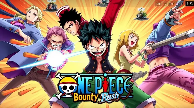 Personajes anime colaboran en juego vibrante