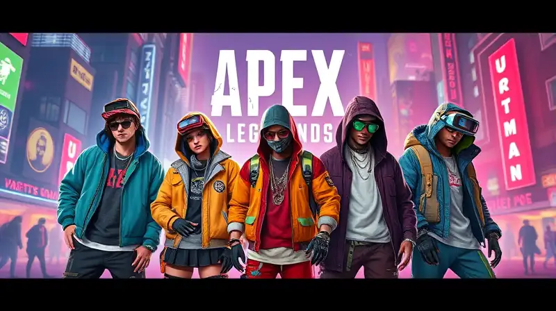 Personajes de Apex Legends con moda urbana