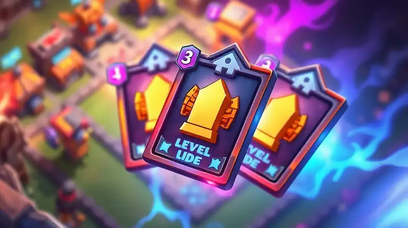 Cartas de Clash Royale brillan con energía