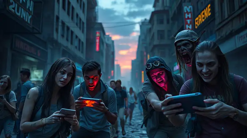Jugadores sobreviven zombies en ciudad oscura