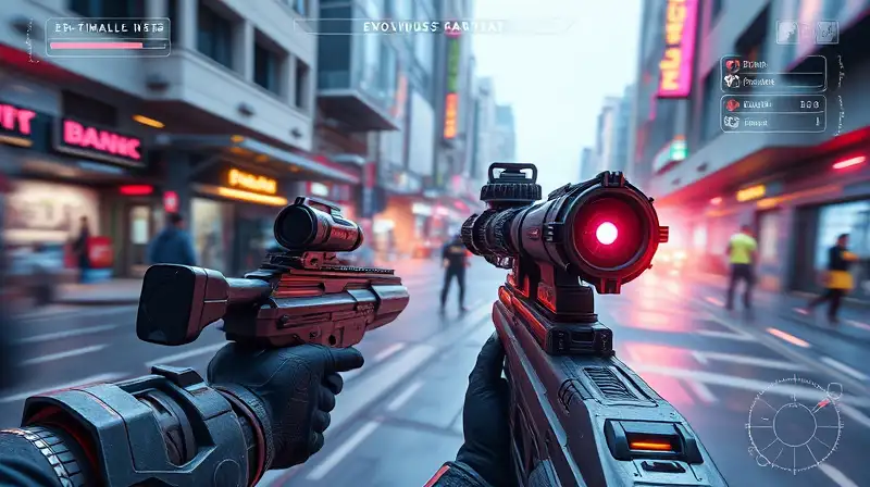 Juego futurista de acción y armas avanzadas