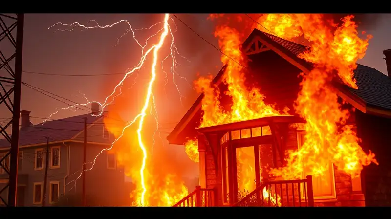 Casa de The Sims ardiendo digitalmente