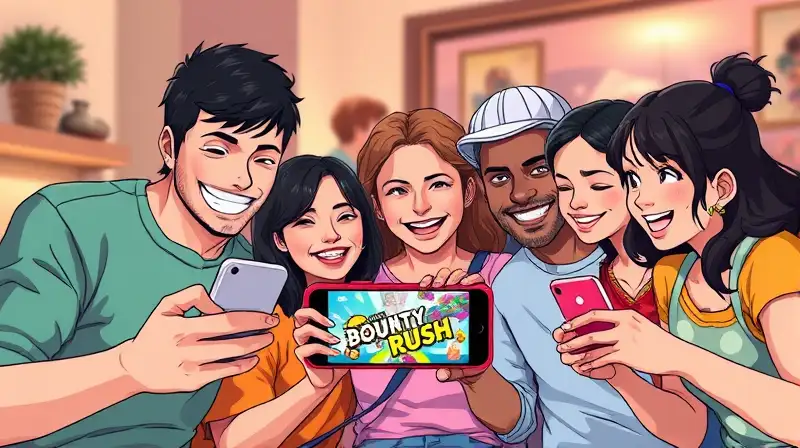 Amigos felices jugando One Piece juntos