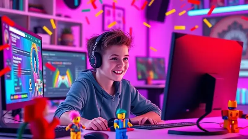 Joven diseñador crea juego vibrante y creativo