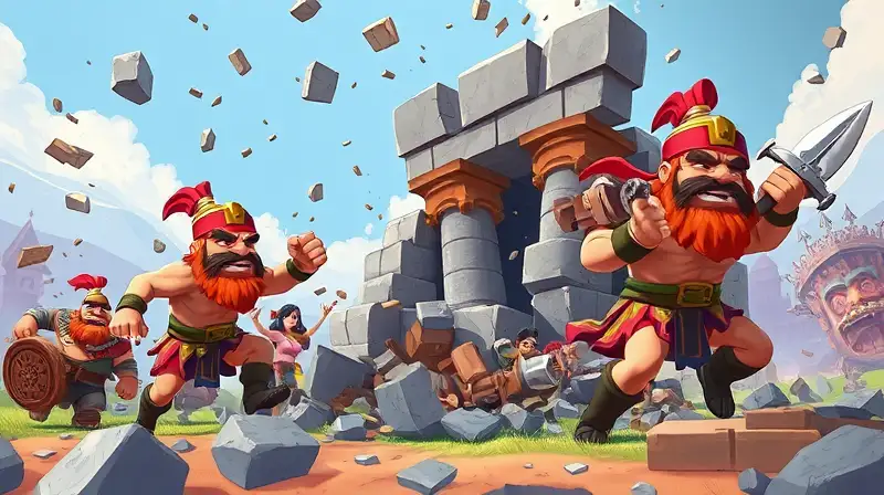 Bárbaros rompen muro en batalla épica