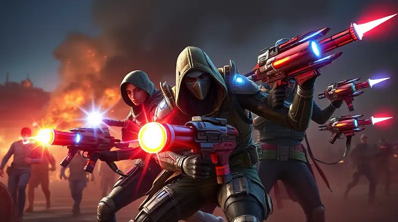 Personajes de Apex Legends en batalla intensa