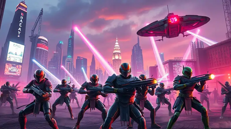 Farlight 84: guerreros futuristas en acción