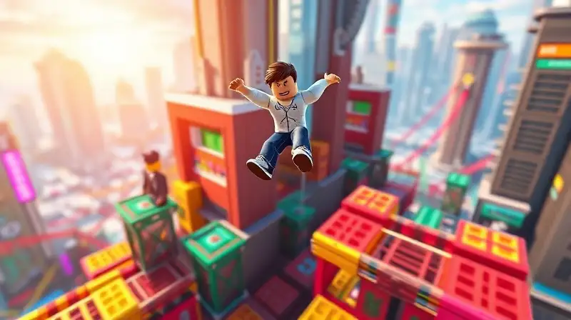 Mapa dinámico de parkour urbano colorido