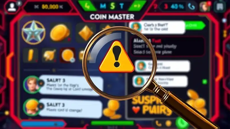 Interfaz de juego detecta actividad sospechosa