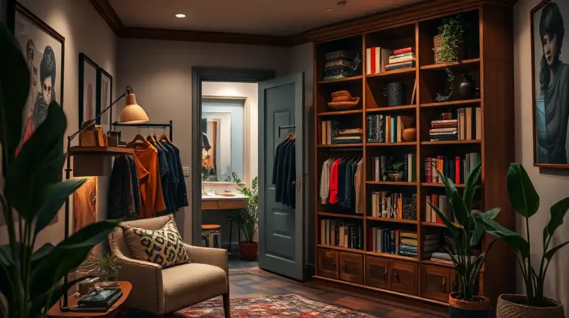 Habitación secreta elegante