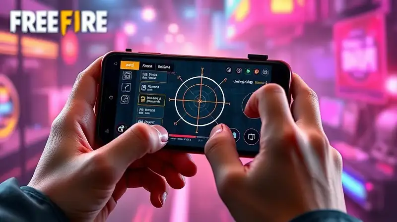Jugador personaliza puntería en Free Fire