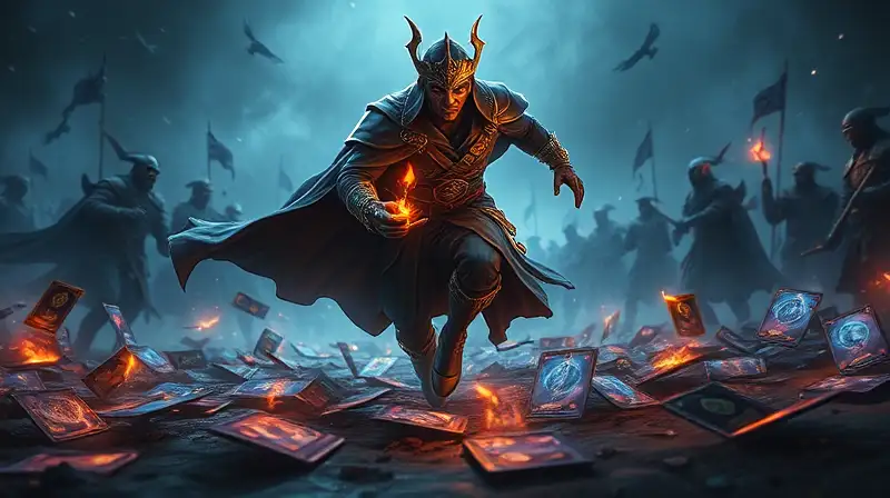 Príncipe oscuro avanza entre cartas mágicas