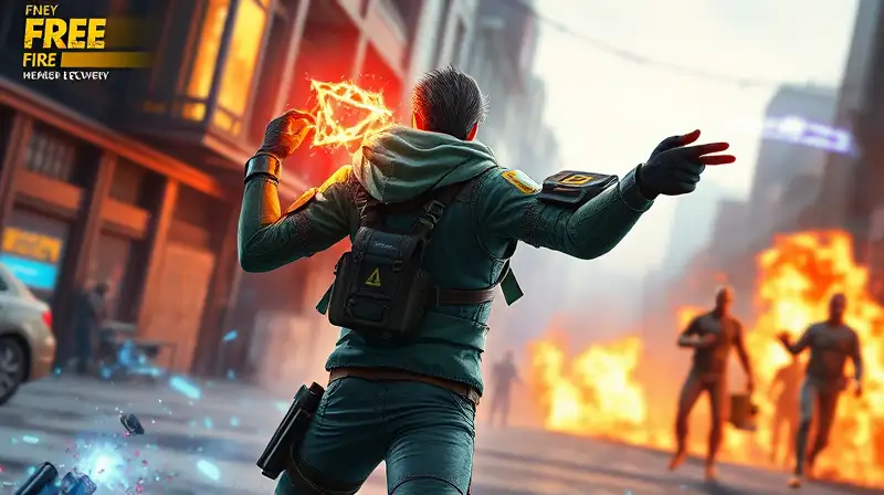 Personaje Free Fire sana rápido tras batalla