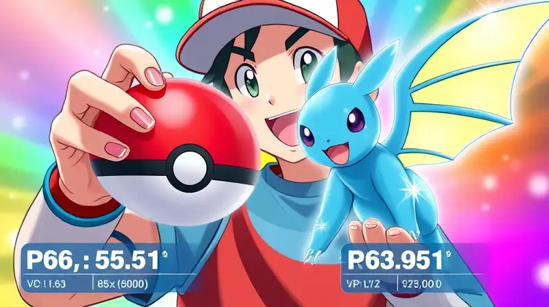 Entrenador con Pokémon raro y estadísticas perfectas