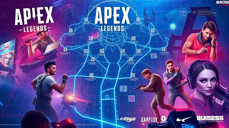 Mapa futurista de Apex Legends y películas