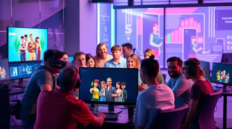 Jugadores creativos usan realidad virtual juntos