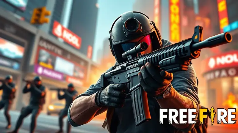 Gamer recarga armas en batalla futurista