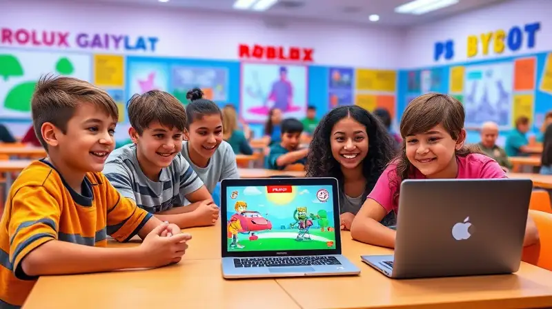 Niños aprenden felices con juegos educativos