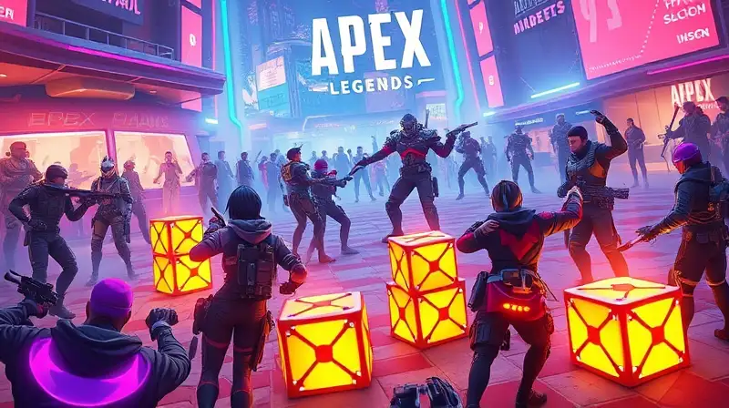 Personajes dinámicos en ambiente de esports futurista