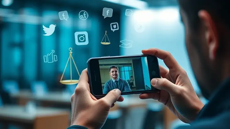 Persona ve video con dilema ético digital
