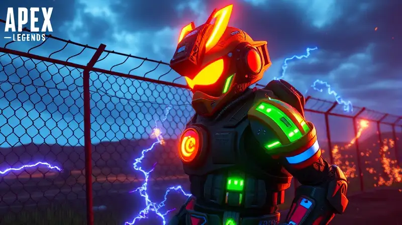Wattson defiende con electricidad en batalla futurista
