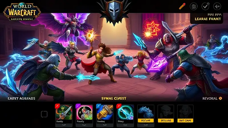 Batalla épica PvP con héroes mágicos