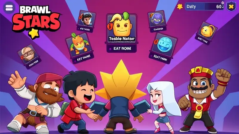 Personajes de Brawl Stars en acción y estrategia