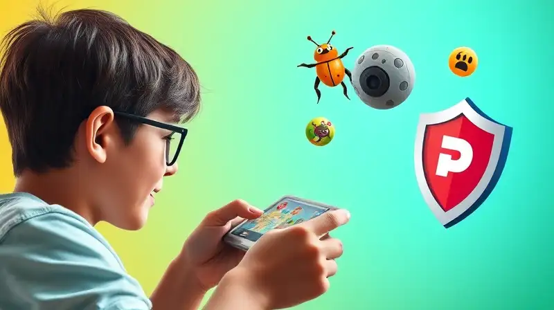 Íconos de juegos móviles en UI minimalista