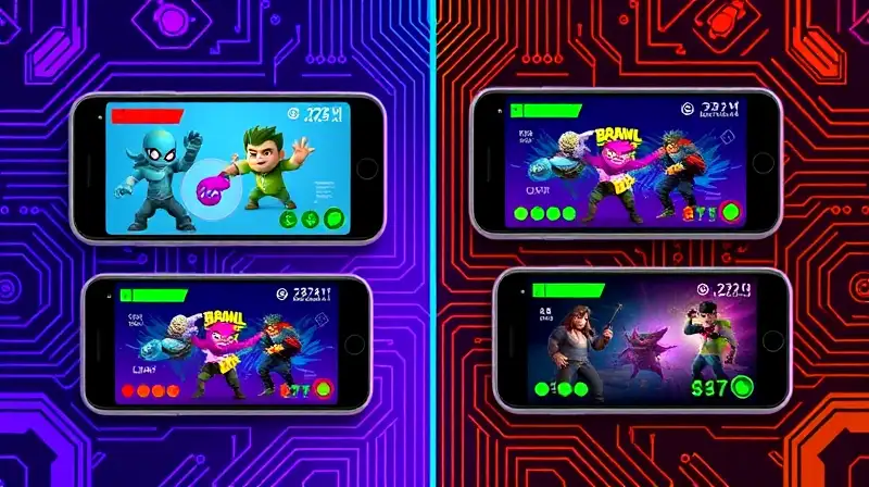 Dispositivos y personajes con efectos de juego