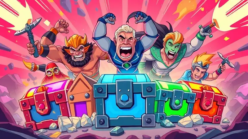 Cajas brillantes revelan brawlers legendarios dinámicos