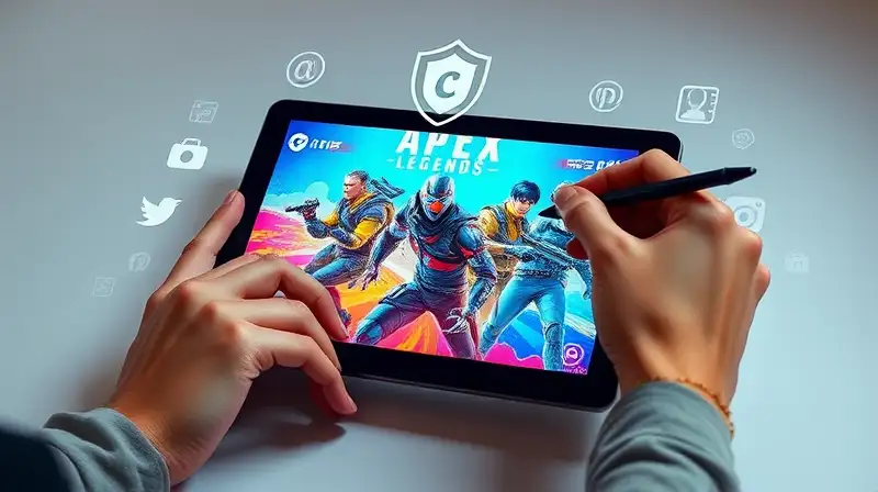 Artista digital crea fanart protegido y moderno