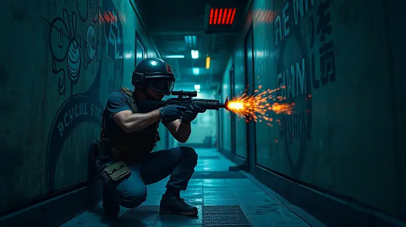 Jugador de PUBG lanza granada con cautela