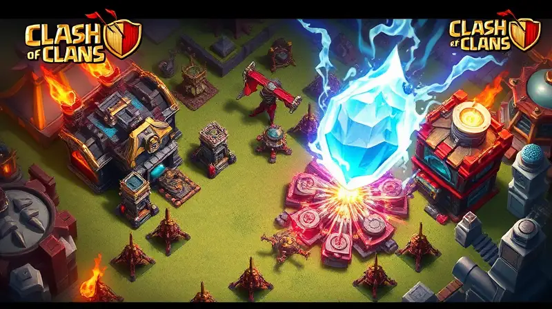Batalla épica en Clash of Clans