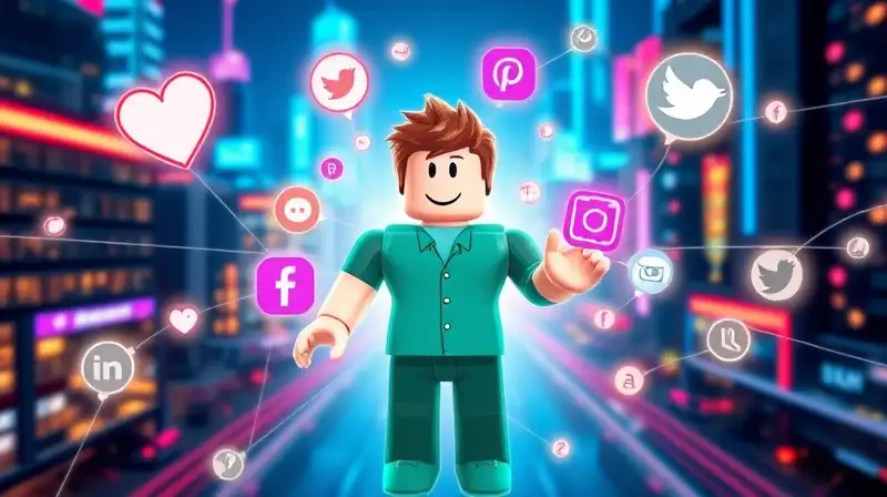 Avatar de Roblox conecta con redes sociales