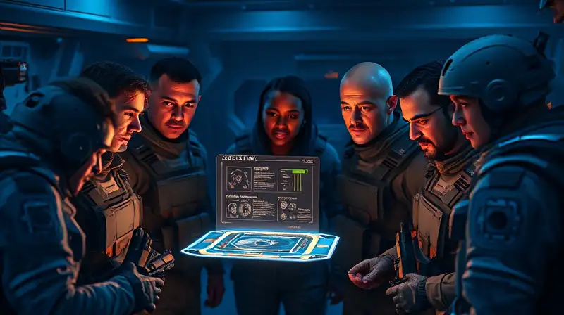 Soldados unidos comparten estrategia en centro futurista