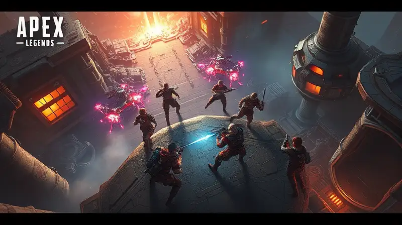 Personajes de Apex Legends en batalla táctica