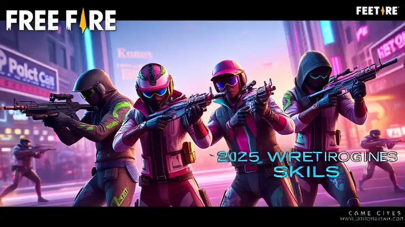 Skins futuristas y armas con diseño moderno