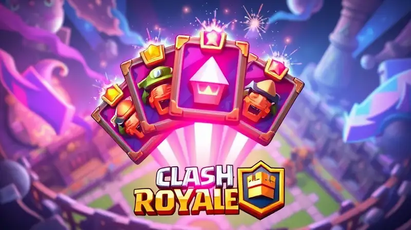 Cartas de Clash Royale suben brillando
